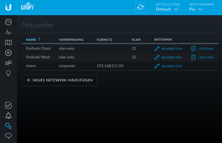 UniFi Network Setup